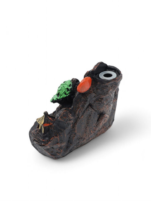 Подставка для благовоний TAKE IT EASY «Храм в горах», набор благовоний конусы, стелющийся дым, 9.5×12.5 см