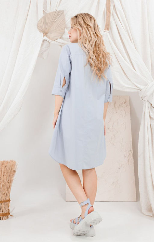 Платье AMORI 9654 голубой  фото 3
