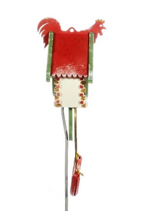 Елочные игрушки: Часы с маятником 1013 Red Roof - Idh фото 4