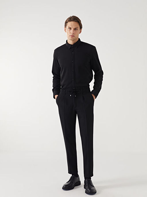 Slim Fit Uzun Kollu Erkek G?mlek - Waikiki фото 4
