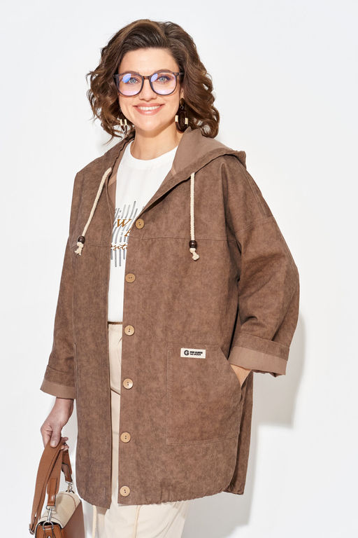 Костюм Liliana 1509-1507 шоколад+экрю