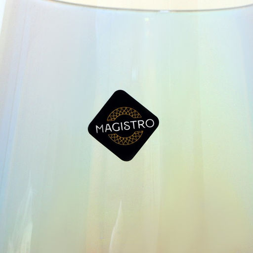 Стакан Magistro Иллюзия, 450 мл, стекло, перламутровый  фото 8