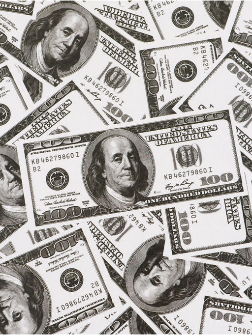 Цена за 10 шт. Бумага упаковочная глянцевая «Богатство», 50 × 70 см