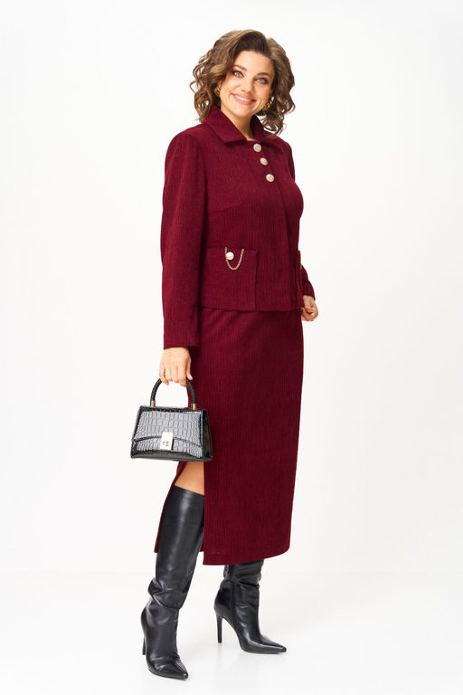 Костюм Aira Style 24115А Винный
