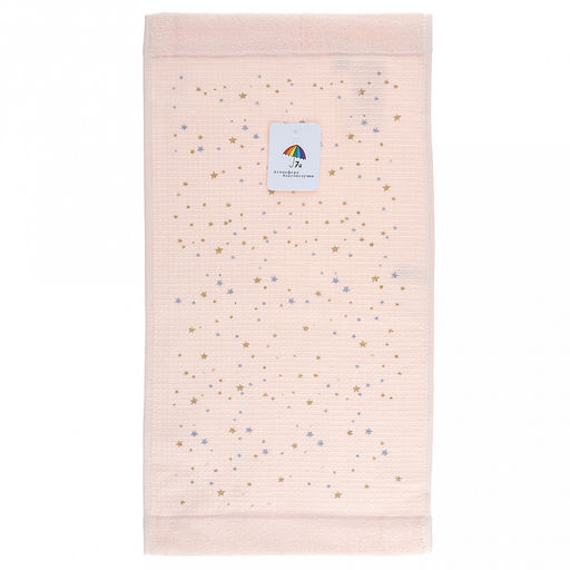 Полотенце махровое "Зведочка" 25х50см, хлопок 100%, цвета микс (Китай)