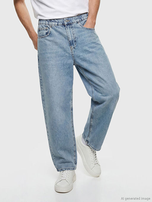 Джинсы мужские Balloon Fit