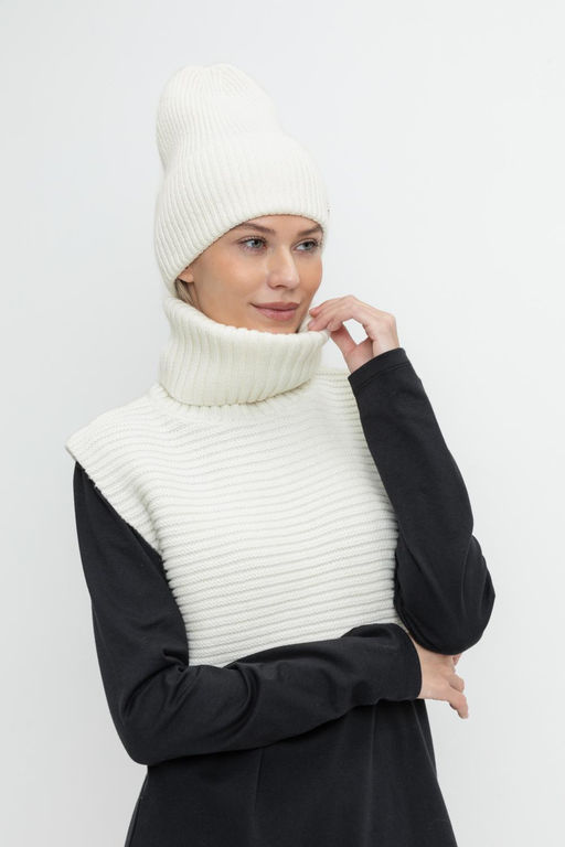 ЕВ 28001/24ш/суровый шарф-манишка жен