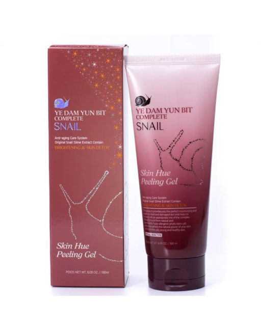 Ye Dam Yun Bit Snail Peeling Gel - Пилинг - гель с муцином улитки, 180 мл