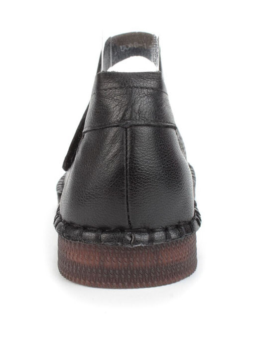 08-5008-1 BLACK Босоножки женские (натуральная кожа)