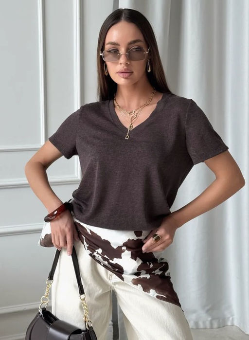 Футболка паутинка полупрозрачная - Binita фото 7