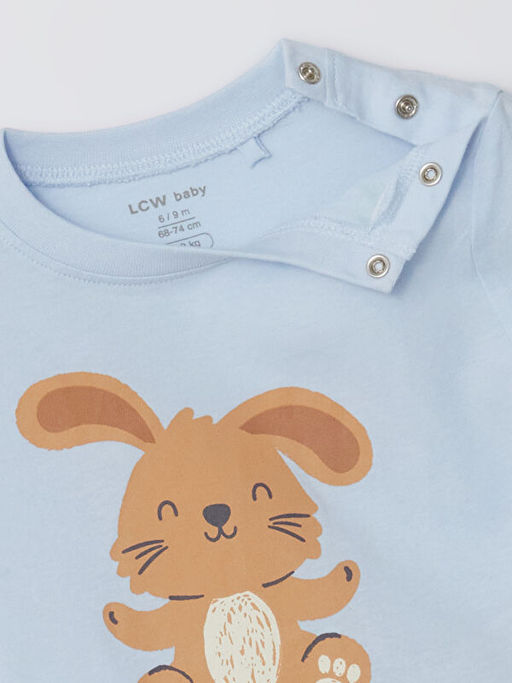 Erkek Bebek Ti??rt ve E?ofman Alt? 2li Tak?m