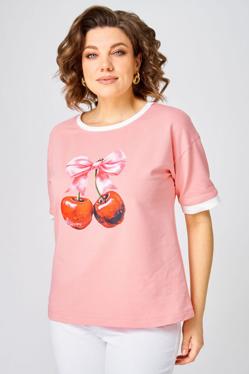 Джемпер Rumoda 2285 розовый  фото 10