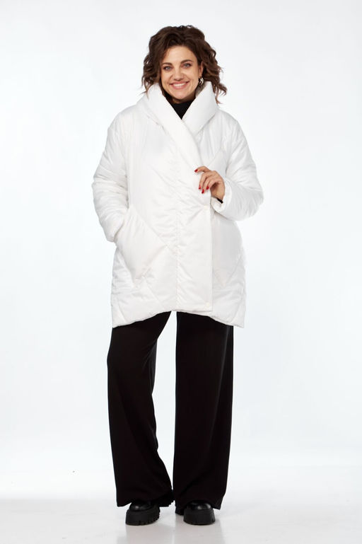 Куртка Diamant 1914-Р беж-какао фото 35