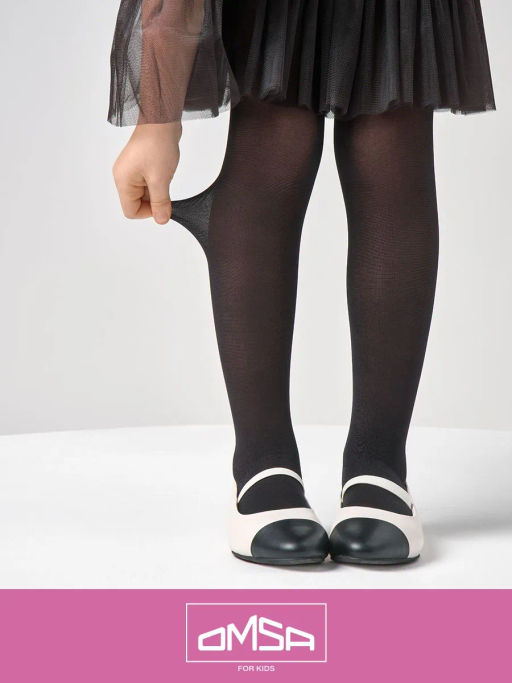 (Omsa) Collant GIRL 40 (ЧЗ) bianco фото 6