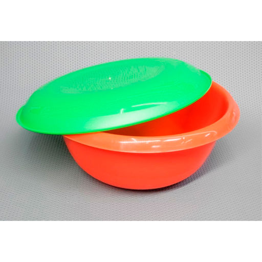 Миска 2,7 л с крышкой-тарелкой, арт. АП 190