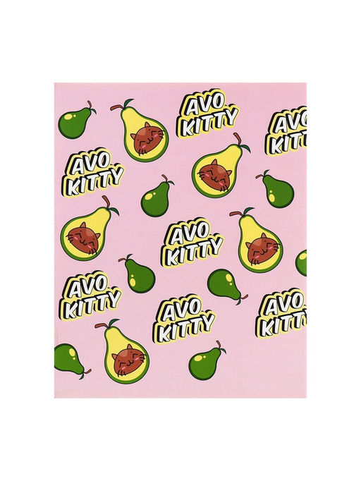 Набор тетрадей, 48 листов в клетку, Calligrata «Авокадо», 5 штук