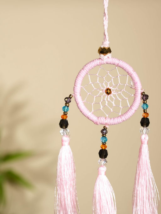 Ловец снов, 4×20 см, розовый