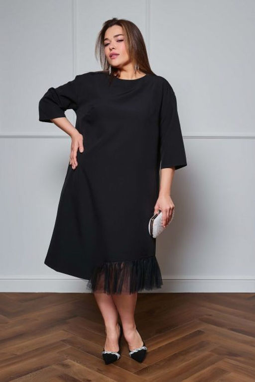 Платье Luxury Moda 1405 угольный