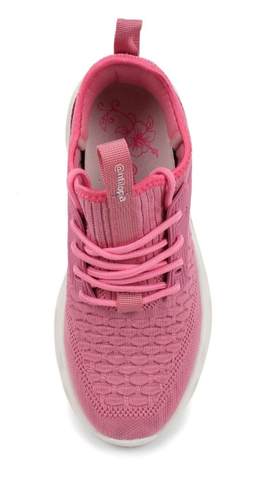 AL 6866 Полуботинки типа кроссовые детские, розовый - Antilopa фото 4