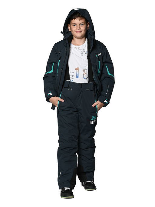 Костюм T-89200 Темно-серый