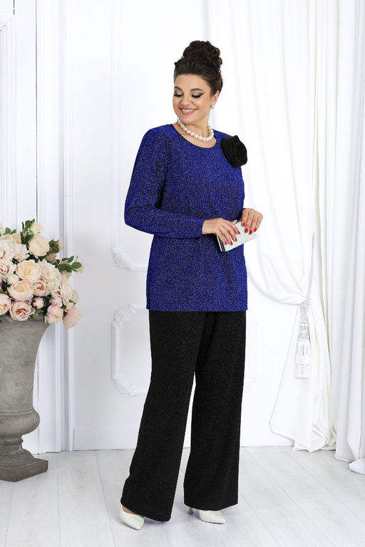 Платье Ninele 7431-Р темно-синий - Mira fashion фото 2428