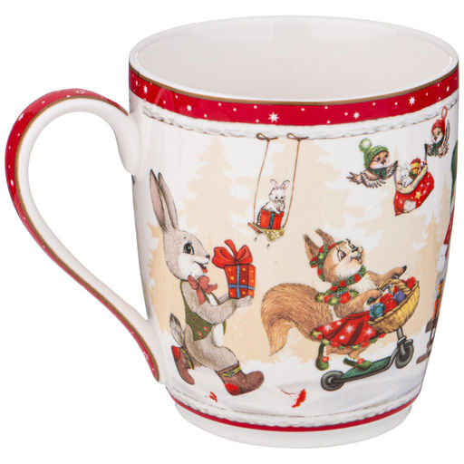 КРУЖКА LEFARD С НОВЫМ ГОДОМ! 300 МЛ КРАСНАЯ  фото 5