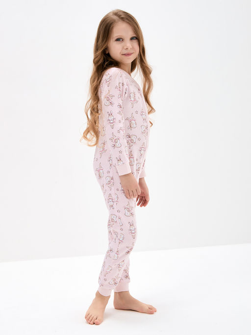 Комбинезон для сна для девочки с принтом - Kogankids фото 7