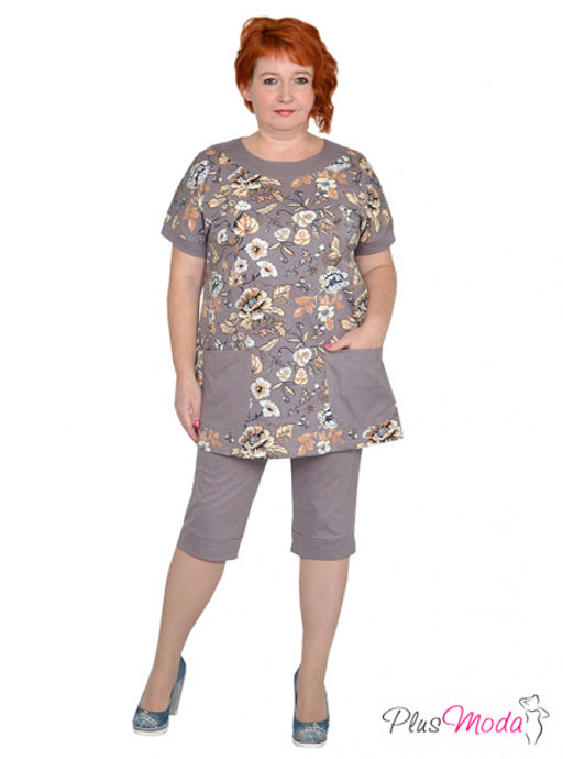 Бриджи Модель №1215 размеры 44-84 - Plusmoda фото 7