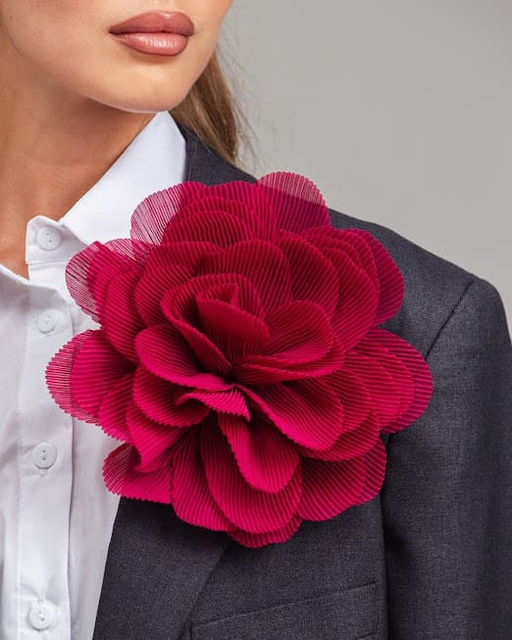 Потрясающая брошь цветок - Sahar art lab фото 8