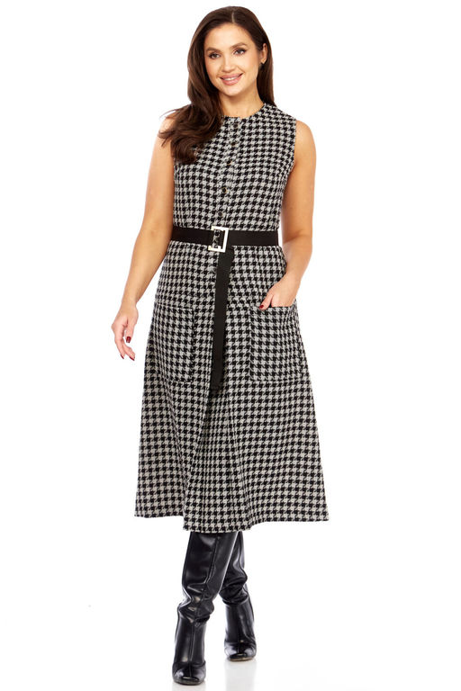 Платье Celentano 5064 гусиная лапка фото 2