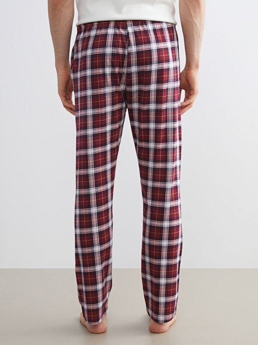 Standart Kal?p Ekose Erkek Pijama Alt