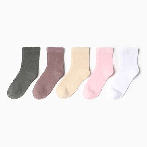 Носки женские KAFTAN Ты прекрасна, набор 5 пар, р. 36-39 (23-25 см)