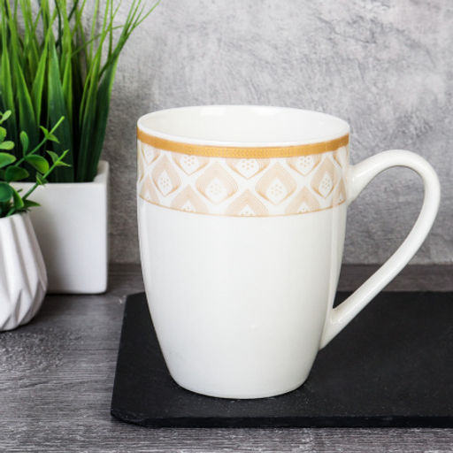 Кружка Орнамент Золото/ GD011 /уп 72/ - Галеонтрейд фото 5