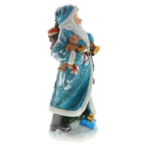 Фигурка декоративная "Дед Мороз", L21 W18,5 H45 см
