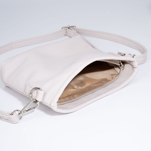 Сумка кросс-боди на молнии, цвет бежевый - Simaland фото 6