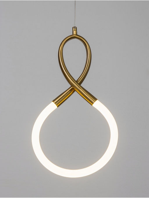Светильник потолочный BayerLux «Ларго», LED, 18 Вт, 3000К, бронза, 21.5×6×41 см