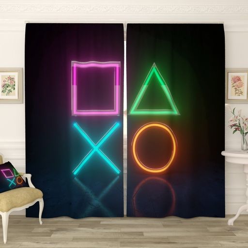 Фотошторы Игра продолжается Сатен/150 см/265 см