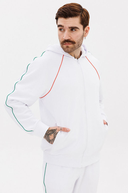 Спортивный костюм GO M3081/01-01.182-188 белый - Pirs фото 7