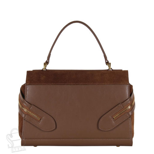 Сумка женская кожаная 68882BDAA brown Baidou  фото 4