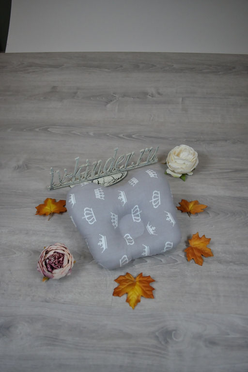 Подушка ортопедическая для новорожденного Бабочка