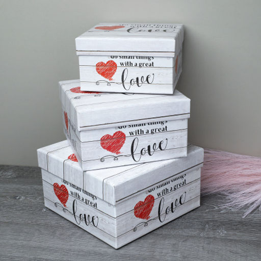 Коробка подарочная 3 штуки / 2289-SY542 /уп 36/ - Галеонтрейд фото 3