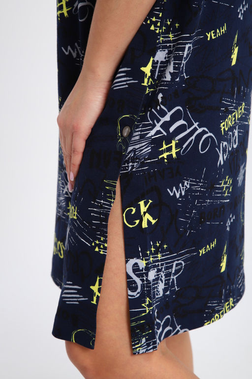 Платье-туника на клепках ТПК-01