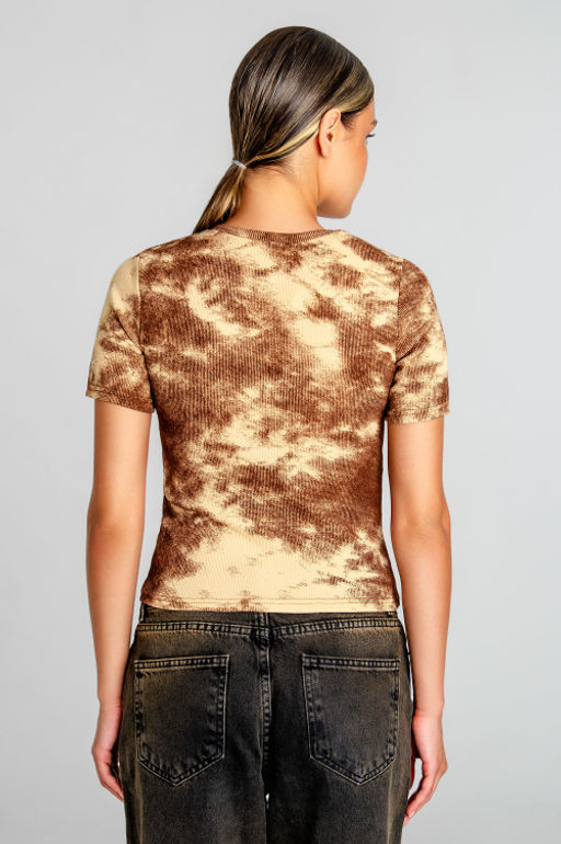 Арт.3203/1 Футболка женская 42-48 (4 шт) Цвет:бежевый,коричневый - Калинка фото 19