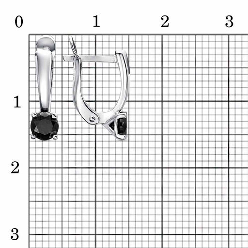 СЕРЬГИ 3388680Д1 - Красная пресня фото 2