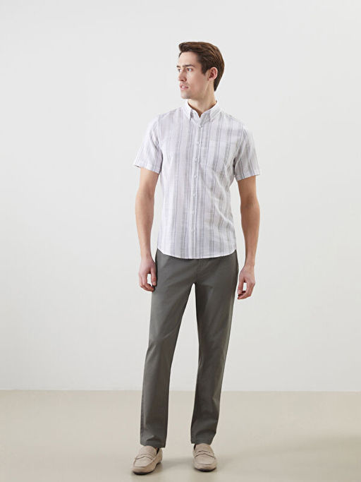 Regular Fit Erkek Dokulu G?mlek