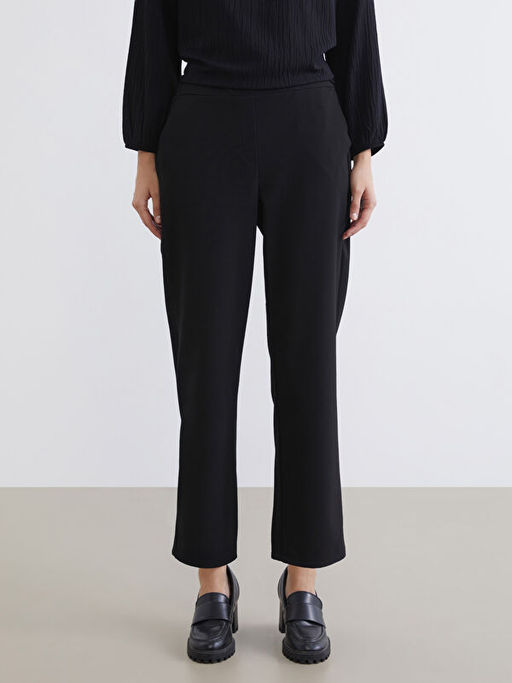 Beli Lastikli Havu? Kesim Kad?n Pantolon