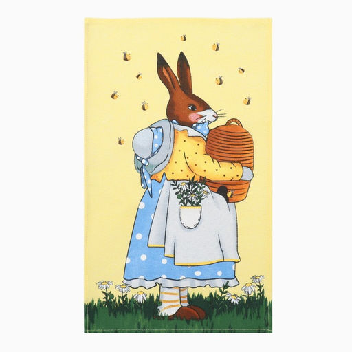 Набор кух. полотенец Доляна Светлой пасхи 4 шт, 28х46 см, рогожка, 100% хл, 160г/м2  фото 5