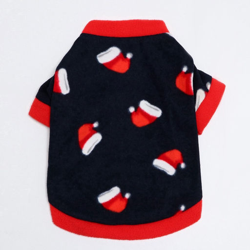 Толстовка для собак Новогодний колпак, размер M, синяя (ДС 32, ОШ 28, ОГ 46 см) - Simaland фото 8