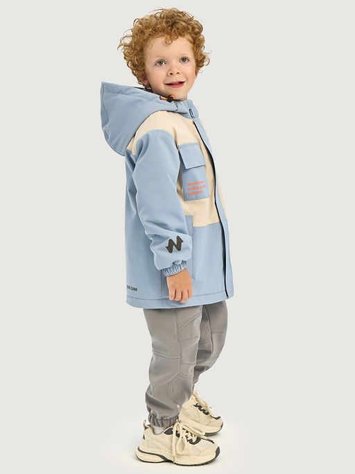 Куртка 4м5126 туман/беж - Nikastyle фото 5