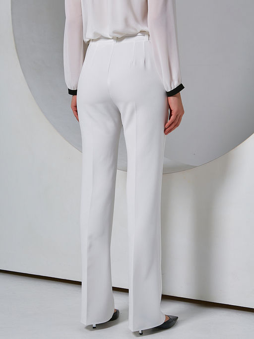 Брюки клёш с застроченными стрелками - Marchello marchellini фото 13